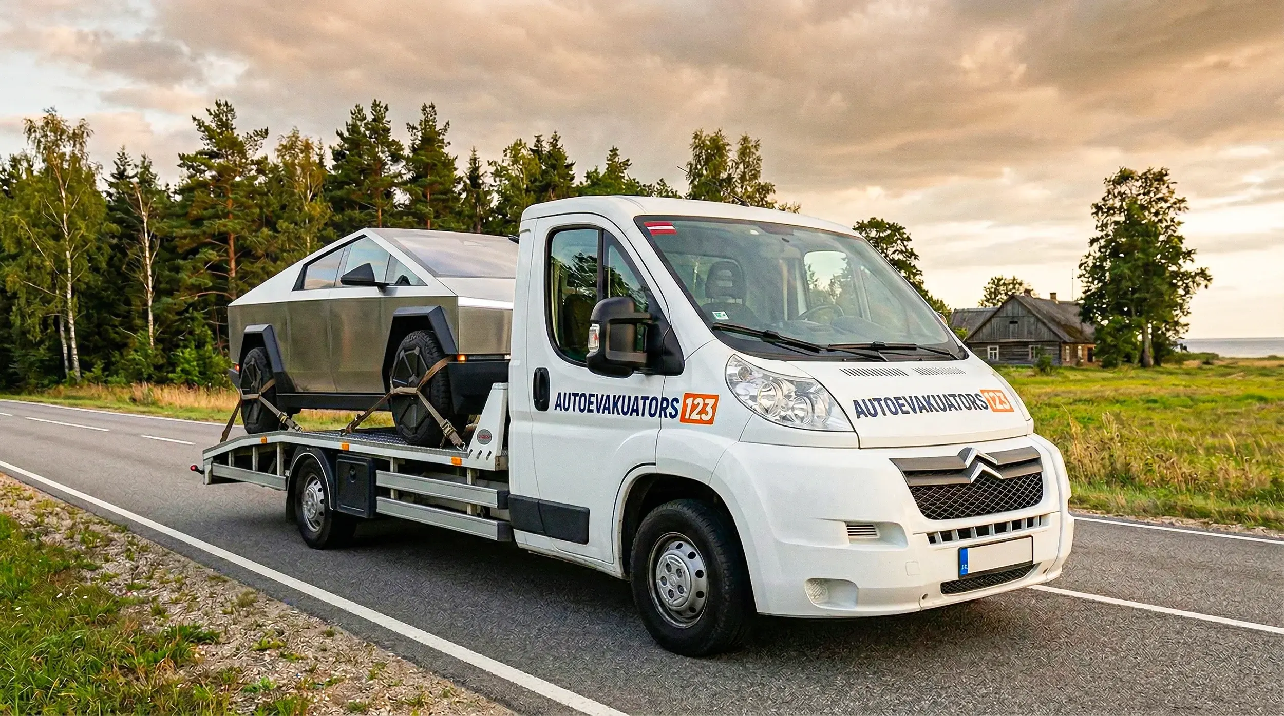 Autoevakuatora cenas Rīgā, Jūrmalā un visā Latvijā. Piedāvājam caurspīdīgas evakuācijas un transportēšanas izmaksas bez slēptām piemaksām. Strādājam 24/7!